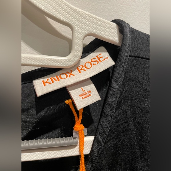 Knox Rose Black Ruffle Dress - Picture 2 of 7